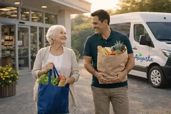 Accompagnement courses sorties seniors Capbreton